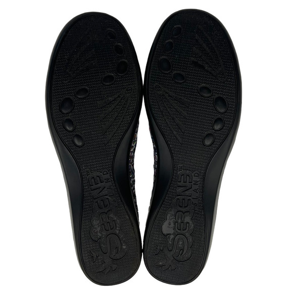 SERENE Island Edisony Wedge Mary Jane Sandal Shoe - Picture 6 of 7